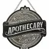 Apothecary Hanging Sign 2 Apothecary Hanging Sign -Spirit Halloween Shop 01564780 a