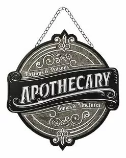 Apothecary Hanging Sign