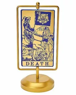 Spinning Tarot Card Tabletop Sign 7 Spinning Tarot Card Tabletop Sign -Spirit Halloween Shop 01564830 c