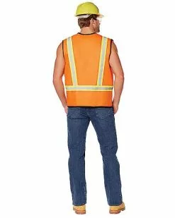 Construction Worker Costume Kit 5 Construction Worker Costume Kit -Spirit Halloween Shop 01567585 b