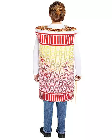 Kids Noodle Cup Costume 4 Kids Noodle Cup Costume - Image 2