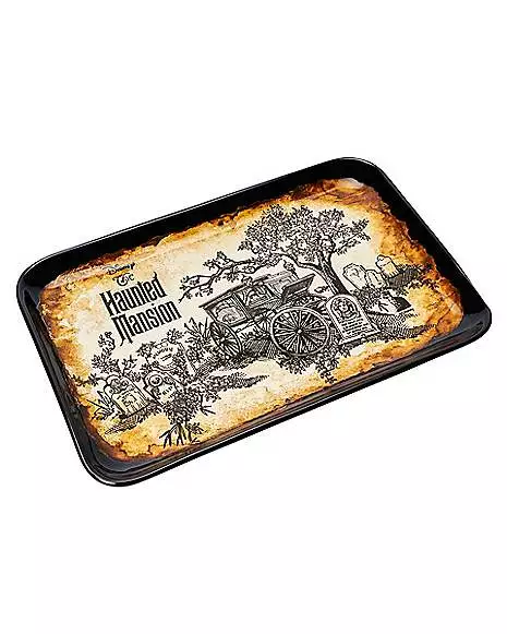 The Haunted Mansion Ceramic Tray - Disney 3 The Haunted Mansion Ceramic Tray - Disney
