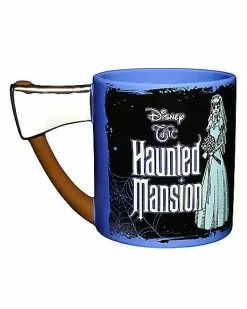 Molded Axe Handle Coffee Mug 20 Oz. - The Haunted Mansion 7 Molded Axe Handle Coffee Mug 20 Oz. - The Haunted Mansion -Spirit Halloween Shop 01571207 c