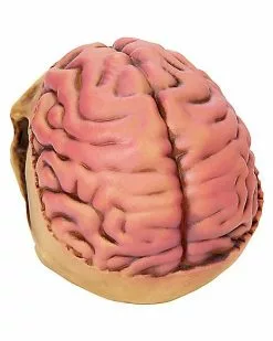 Skull With Brain Decoration 8 Skull With Brain Decoration -Spirit Halloween Shop 01573070 c