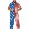 Adult Stars And Stripes Plus Size Jumpsuit Costume 1 Adult Stars And Stripes Plus Size Jumpsuit Costume -Spirit Halloween Shop 01576016 a