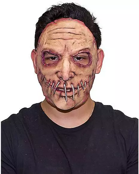 Stitched Smile Half Mask 3 Stitched Smile Half Mask