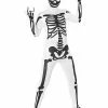 Black And White Skeleton Skin Suit Costume 2 Black And White Skeleton Skin Suit Costume -Spirit Halloween Shop 01580539 a