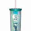 Iridescent Jack And Sally Cup With Straw 20 Oz. - The Nightmare Before 2 Iridescent Jack And Sally Cup With Straw 20 Oz. - The Nightmare Before -Spirit Halloween Shop 01580752 a