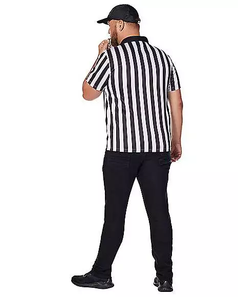 Adult Referee Plus Size Costume Kit 4 Adult Referee Plus Size Costume Kit - Image 2