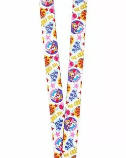 Jojo's Ice Cream Lanyard - Killer Klowns From Outer Space 9 Jojo's Ice Cream Lanyard - Killer Klowns From Outer Space -Spirit Halloween Shop 01583657 c
