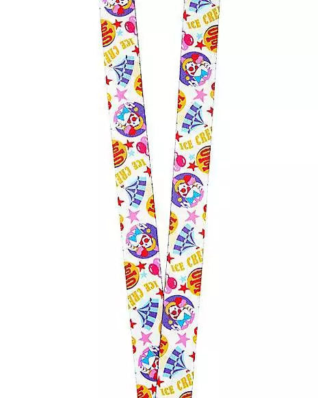 Jojo's Ice Cream Lanyard - Killer Klowns From Outer Space 5 Jojo's Ice Cream Lanyard - Killer Klowns From Outer Space - Image 3