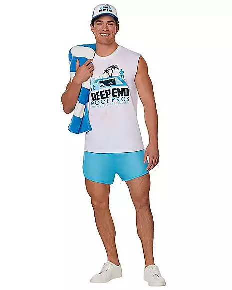 Adult Pool Boy Costume Kit 3 Adult Pool Boy Costume Kit