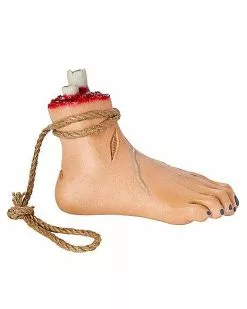 Hanging Severed Foot 10 Hanging Severed Foot -Spirit Halloween Shop 01588011 d