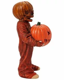 Light-Up Unmasked Sam Statue - Trick 'r Treat 15 Light-Up Unmasked Sam Statue - Trick 'r Treat -Spirit Halloween Shop 01590710 f