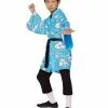 Kids Demon Slayer Training Robe 1 Kids Demon Slayer Training Robe -Spirit Halloween Shop 01590793 a