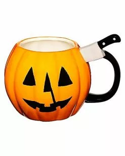 Michael Myers Pumpkin Molded Coffee Mug 20 Oz. - Halloween