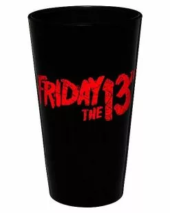 Jason Voorhees Pint Glasses 2 Pack - Friday The 13th 13 Jason Voorhees Pint Glasses 2 Pack - Friday The 13th -Spirit Halloween Shop 01594183 f