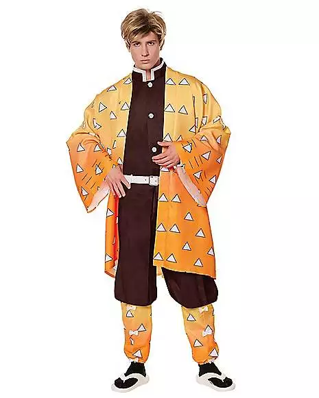 Adult Zenitsu Costume - Demon Slayer 3 Adult Zenitsu Costume - Demon Slayer