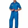 Adult Rod's Pipe And Drain Jumpsuit Costume 2 Adult Rod's Pipe And Drain Jumpsuit Costume -Spirit Halloween Shop 01599448 a