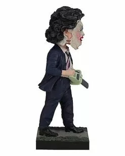 Leatherface Pretty Woman Mask Bobblehead Statue - The Texas Chainsaw M 13 Leatherface Pretty Woman Mask Bobblehead Statue - The Texas Chainsaw M -Spirit Halloween Shop 01600295 e