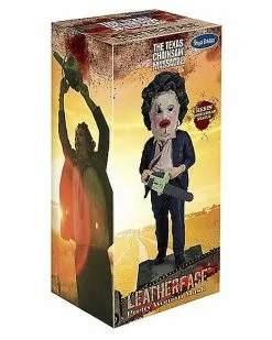 Leatherface Pretty Woman Mask Bobblehead Statue - The Texas Chainsaw M 14 Leatherface Pretty Woman Mask Bobblehead Statue - The Texas Chainsaw M -Spirit Halloween Shop 01600295 f