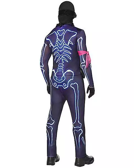 Adult Light-Up Fortnite Party Trooper Costume 4 Adult Light-Up Fortnite Party Trooper Costume - Image 2