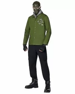 Adult The Riddler Jacket - The Batman 7 Adult The Riddler Jacket - The Batman -Spirit Halloween Shop 01601400 c