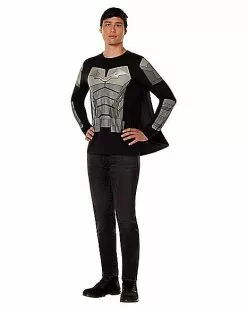 Caped Batman Long Sleeve T Shirt 7 Caped Batman Long Sleeve T Shirt -Spirit Halloween Shop 01601764 c