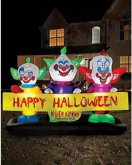 5.5 Ft Killer Klowns From Outer Space Inflatable 3 5.5 Ft Killer Klowns From Outer Space Inflatable