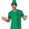 Shamrock Green Crayon Costume Kit - Crayola 2 Shamrock Green Crayon Costume Kit - Crayola -Spirit Halloween Shop 01602523 a