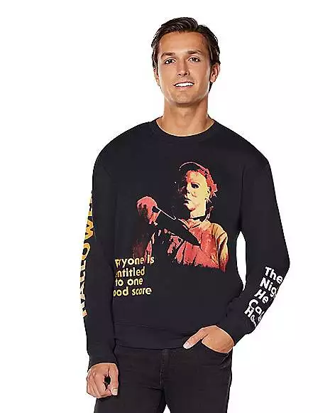 Michael Myers One Good Scare Sweatshirt - Halloween 3 Michael Myers One Good Scare Sweatshirt - Halloween