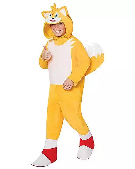 Kids Tails One Piece Costume - Sonic The Hedgehog 3 Kids Tails One Piece Costume - Sonic The Hedgehog