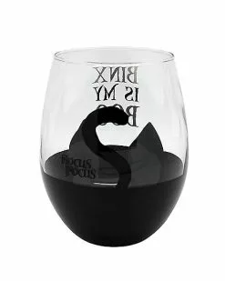 Binx Is My Boo Stemless Glass 22 Oz. - Hocus Pocus 7 Binx Is My Boo Stemless Glass 22 Oz. - Hocus Pocus -Spirit Halloween Shop 03279767 c