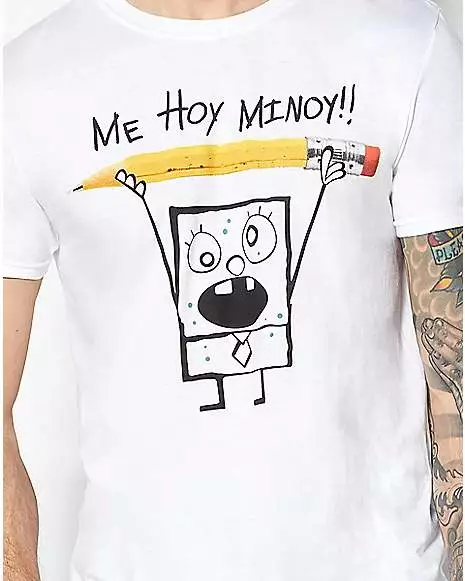 Me Hoy Minoy SpongeBob T Shirt - Nickelodeon 4 Me Hoy Minoy SpongeBob T Shirt - Nickelodeon - Image 2