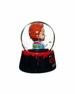 Chucky Mini Snowglobe -Spirit Halloween Shop 03777927 c