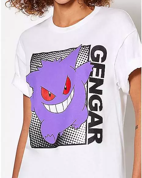 Gengar T Shirt - Pokemon 4 Gengar T Shirt - Pokemon - Image 2