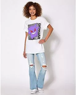 Gengar T Shirt - Pokemon 8 Gengar T Shirt - Pokemon -Spirit Halloween Shop 03999372 c