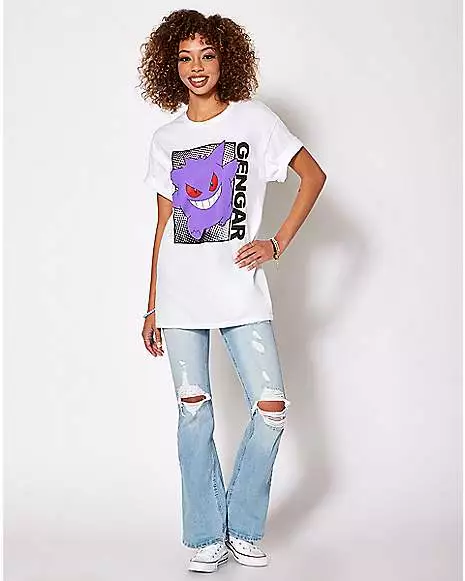 Gengar T Shirt - Pokemon 5 Gengar T Shirt - Pokemon - Image 3
