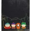 South Park Neon Boys Sherpa Fleece Blanket 1 South Park Neon Boys Sherpa Fleece Blanket -Spirit Halloween Shop 04127577 a