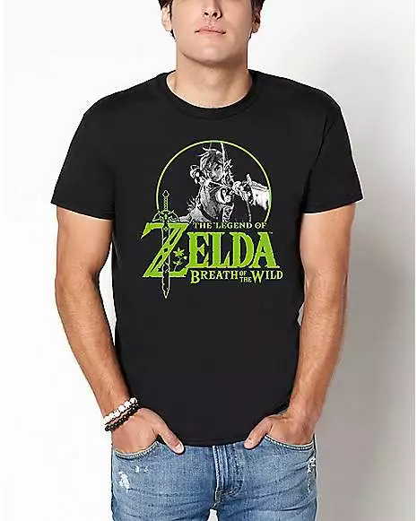 The Legend Of Zelda Breath Of The Wild T Shirt 3 The Legend Of Zelda Breath Of The Wild T Shirt