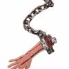 Hanging Chained Bloody Arm Decoration 2 Hanging Chained Bloody Arm Decoration -Spirit Halloween Shop 07076300 a