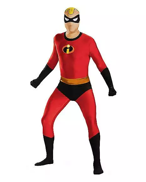Adult Mr. Incredible Skin Suit Costume - The Incredibles 3 Adult Mr. Incredible Skin Suit Costume - The Incredibles