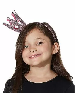 Kids Mini Glitter Crown -Spirit Halloween Shop 07403033 c