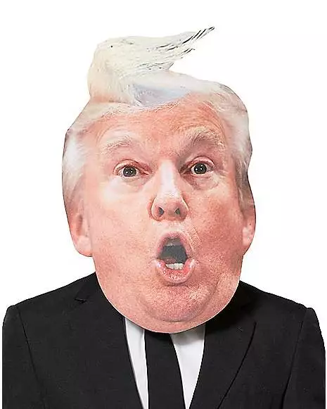 Surprised Trump Half Mask 3 Surprised Trump Half Mask