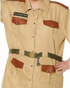 Adult Men's Zookeeper Plus Size Costume 10 Adult Men's Zookeeper Plus Size Costume -Spirit Halloween Shop 07518327 d