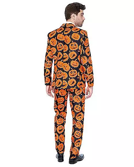 Adult Spooky Pumpkin Suit 3 Adult Spooky Pumpkin Suit - Image 2