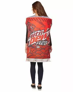 Adult Code Red Costume - Mountain Dew -Spirit Halloween Shop 07656531 d