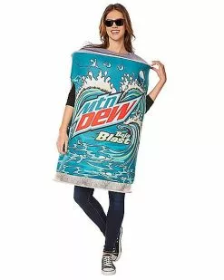 Adult 3D Mountain Dew Baja Blast Costume 8 Adult 3D Mountain Dew Baja Blast Costume -Spirit Halloween Shop 07656556 c