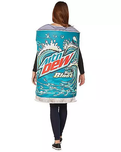 Adult 3D Mountain Dew Baja Blast Costume 6 Adult 3D Mountain Dew Baja Blast Costume - Image 4