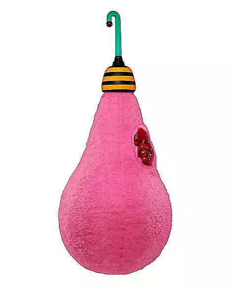 6 Ft Cotton Candy Cocoon Static Hanging Prop - Killer Klowns From Oute 7 6 Ft Cotton Candy Cocoon Static Hanging Prop - Killer Klowns From Oute - Image 5